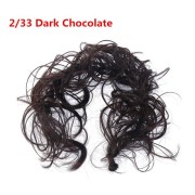 Messy krullend haar voor Knold # 2/33 - Chocolate Brown