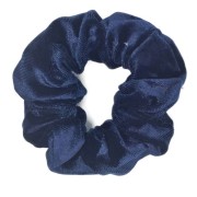 Scrunchie Haarelastiek - Donkerblauw