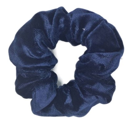 Scrunchie Haarelastiek - Donkerblauw