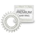 Premium Spiraal Haar elastieken Clear - 3 stuks
