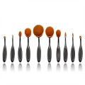 Technique PRO Ovaal Make-up Brushes - 10 Delig