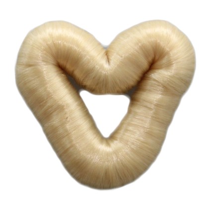 Haar Donut Love met Nep Haar - 8 cm