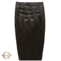 Clip on hair extensions #2 Dark Brown - 7 stuks - 60 cm | Gold24