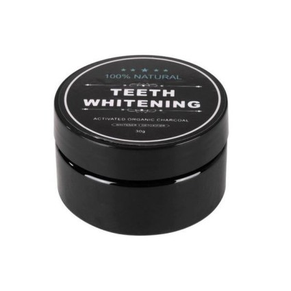 Teeth Whitening 100 Natural – Activated Charcoal Tandenbleker