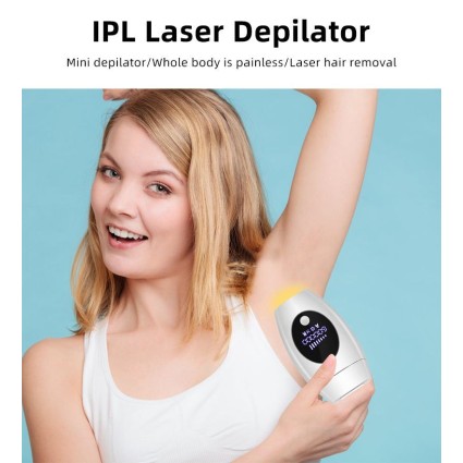 Laserapilator voor lichaam en gezicht