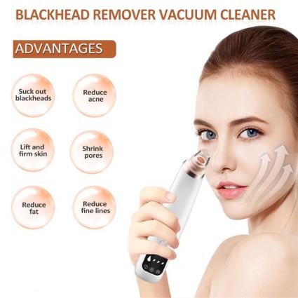 Mr. Blackhead Suction | Comedo Suction mee eters verwijderen-Blackhead remover vacuum