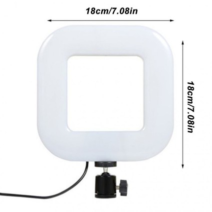 Selfie Ring Light voor iPhone / Android | LED-verlichting voor smartphones - D21