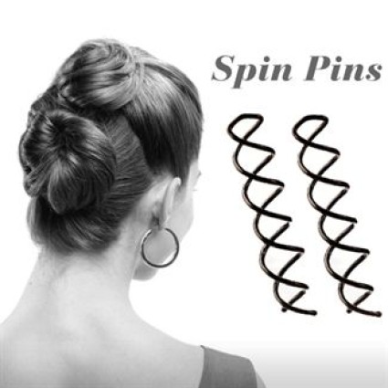 Spin Pins zwart 2 stk