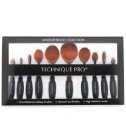 Technique PRO® 10 Stuks Ovaal Make-up Borstel Set