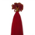 Hot Fusion Haar Extensions - 50 cm - Rood
