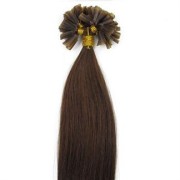 Hot Fusion hair extensions - 50 cm - #6 Bruin