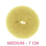 Haar Donut Blond - MEDIUM 7 cm 