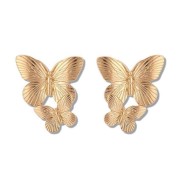 Chris Rubin - Butterflies Butterflies Oorbellen - Goud