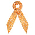 SoHo Scrunchie met sjaal - oranje