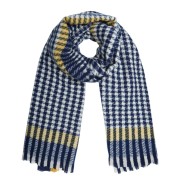 SOHO tern sjaal 200 x 70 cm - blauw