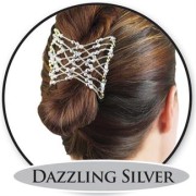 EZ Elegante Haarklem - Zilver