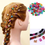 Hair Rings - Decoreer Hair Rings & Hair Beads in meerdere kleuren - voor set haar, vlechten of dreadlocks - 100 pc's